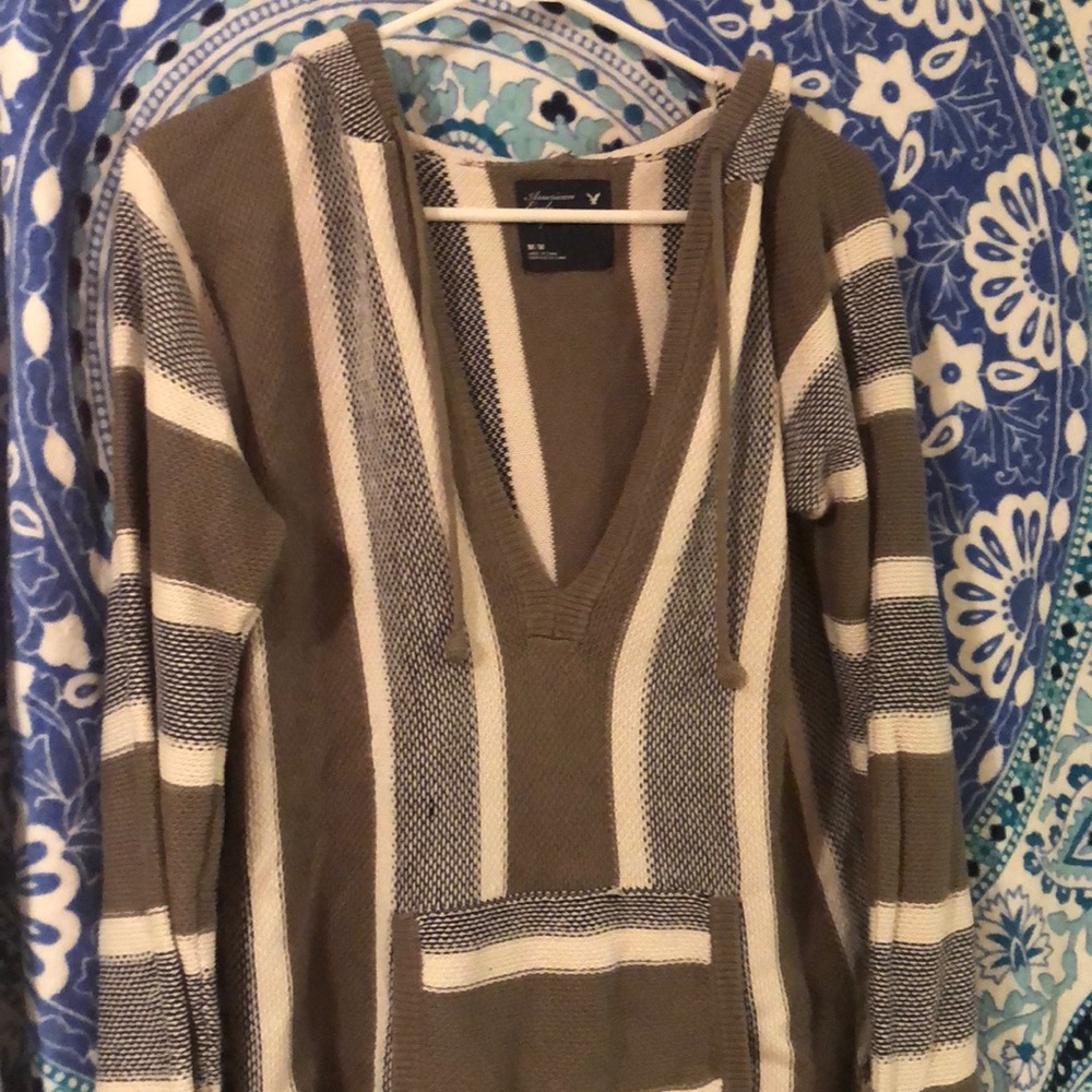 American Eagle Hooded Sweater